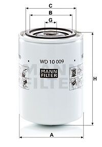 Фільтр гідравлічний - MANN WD10009