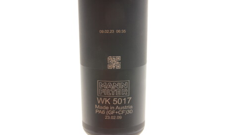 Фото 2 - Топливный фильтр MANN WK 5017 (WK5017)