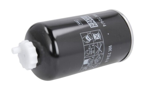 Фото 2 - Паливний фільтр MANN WK 724/4 (WK7244)