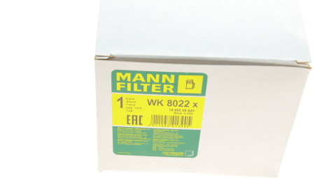 Фото 7 - Топливный фильтр MANN WK 8022 X (WK8022X)