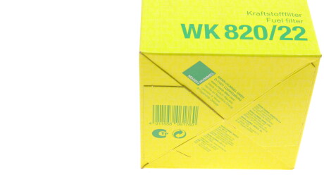 Фото 6 - Паливний фільтр MANN WK 820/22 (WK82022)