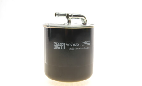 Фото 4 - Паливний фільтр MANN WK 820 (WK820)