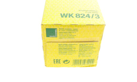 Фото 5 - Паливний фільтр MANN WK 824/3 (WK8243)