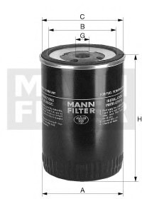 Топливный фильтр - ((11LC70010, 1829166, 3978040, 504292579, 5801729418)) MANN WK 929
