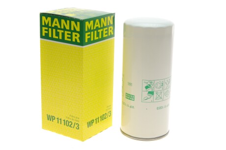 Фільтр масляний -FILTER - (11996228, 12978467, 129694576) MANN WP 11 102/3