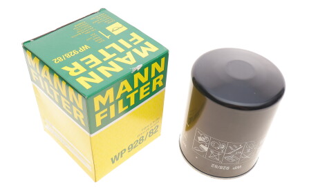 Фото 2 - Масляний фільтр MANN WP 928/82 (WP92882)