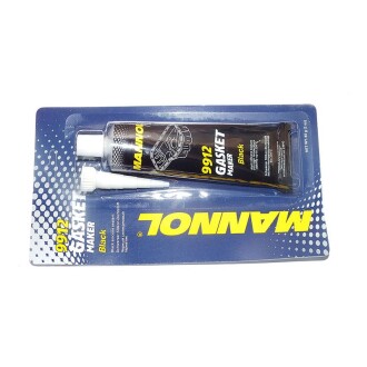 Герметик силиконовый высокотемпературный Gasket Maker Black(черный), 85г - Mannol 9912