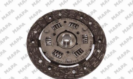 Фото 4 - Комплект зчеплення Mapa 000170400