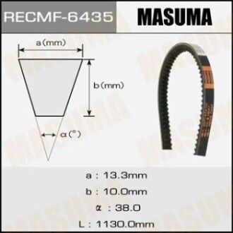 Ремень клиновой рк., 13x1130 мм - MASUMA 6435