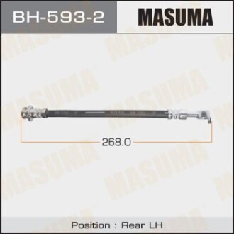 Шланг тормозной (BH-593-2) - (46210JG013) MASUMA BH5932