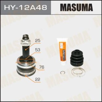 ШРУС наружный Hyundai Getz (02-06) (нар:25/вн:22/abs:48) (HY-12A48) - MASUMA HY12A48