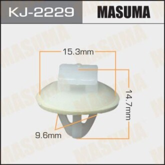 Клипса универс. - MASUMA KJ2229