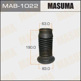 Пильовик амортизатора (MAB-1022) - MASUMA MAB1022