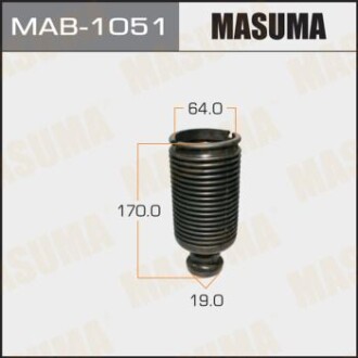 Пильовик амортизатора переднього Toyota Corolla (-02) (MAB-1051) - MASUMA MAB1051