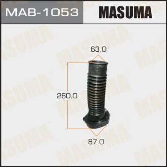 Пильовик амортизатора заднього Lexus RX 350/ Toyota Camry, Highlander (-08) (MAB-1053) - (4876048040) MASUMA MAB1053