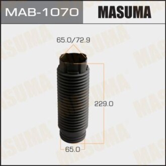 Пыльник амортизатора заднего (пластик) Subaru Forester (01-07), Impreza (02-07) (MAB-1070) - MASUMA MAB1070