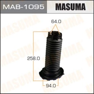 Пильовик амортизатора переднього (пластик) Toyota Camry (14-) (MAB-1095) - MASUMA MAB1095