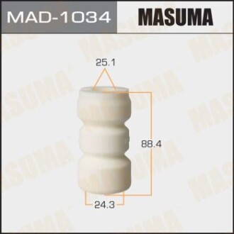 Отбойник амортизатора 24.3x25.1x88.4, RAV4 / ACA20W, ZCA26W задн TOYOTA RAV_4 II (MAD-1034) - MASUMA MAD1034