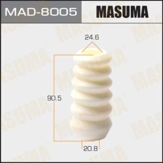 Отбойник амортизатора 20.8x24.6x90.5, Subaru IMPREZA / G11 - MASUMA MAD8005