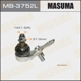 Опора шаровая передн нижн TOYOTA CAMRY, HARRIER/ MCU3#, ACU3#/ LH (MB-3752L) - MASUMA MB3752L