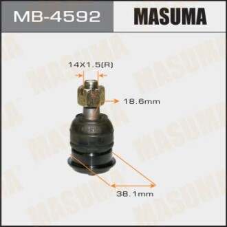 Опора кульова Nissan Almera Classic (06-12) (MB-4592) - MASUMA MB4592