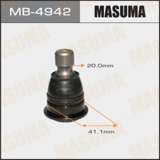 Опора шаровая рычага переднего Nissan Qashqai, X-Trail (06-) (MB-4942) - MASUMA MB4942