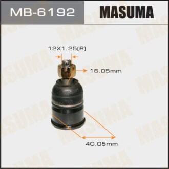 Опора шаровая передн нижн CR-V, CIVIC (MB-6192) - MASUMA MB6192