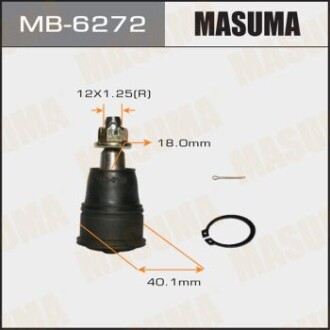 Опора кульова нижня Honda CR-V, FR-V (-08) (MB-6272) - (51225S5A003) MASUMA MB6272