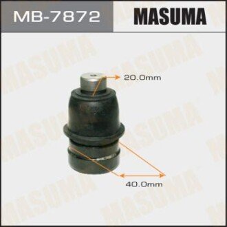 Опора шаровая передн нижн LANCERMITSUBISHI ASX (10-20), CITROEN C4 AIRCROSS (12- - (4013A443, 1612753380) MASUMA MB7872