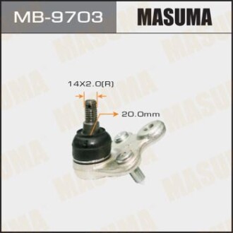 Опора шаровая (MB-9703) - MASUMA MB9703