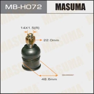 Опора шаровая нижняя Honda Accord (08-), Crosstour (10-15) (MB-H072) - MASUMA MBH072