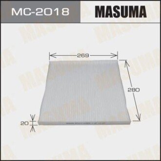 Фільтр салону (MC-2018) - (27277JA00A, B7277JN20A, 27277JN20A) MASUMA MC2018