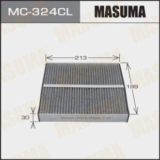 Фильтр салона AC-201 угольный - MASUMA MC324CL