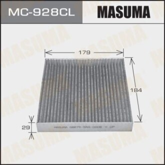 Фільтр салону AC-805 вугільний (MC-928CL) - MASUMA MC928CL