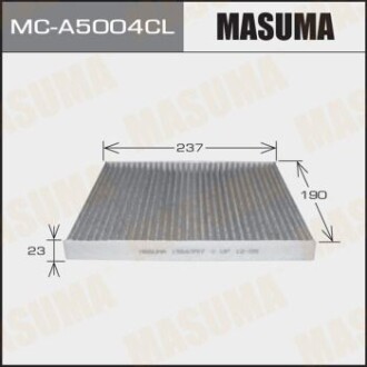 Фильтр салона угольный FORD/ FIESTA/ V1400V1600 08- (MC-A5004CL) - MASUMA MCA5004CL