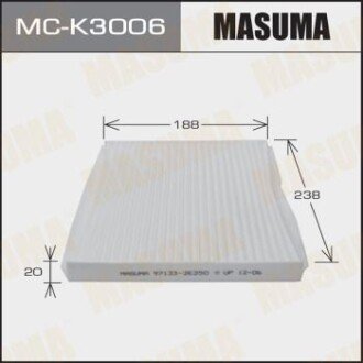 Фільтр салону AC9407C HYUNDAI/TUCSON/ V2000 V2700 04- (MC-K3006) - MASUMA MCK3006