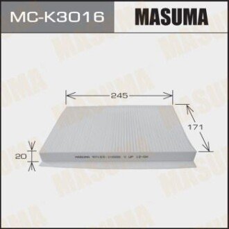 Фільтр салону AC9402 KIA/ CEED/ V1400 V1600 V2000 06- (MC-K3016) - MASUMA MCK3016