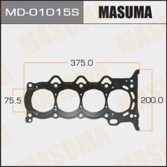 Прокладання ГБЦ (MD-01015S) - MASUMA MD01015S