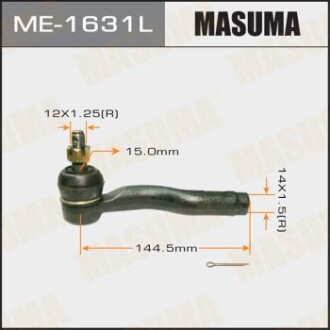 Наконечник рулевой левый MAZDA 6 2002-2007 (ME-1631L) - (mdes2361, gj6e32290, gj6e32290a) MASUMA ME1631L