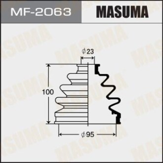 Пыльник ШРУСа наружного Nissan Pathfinder (-04) (MF-2063) - (3924110E87, 392411E92, 3924110E85) MASUMA MF2063