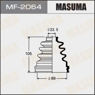 Пыльник ШРУСа наружного Nissan Murano (04-08), Primera (01-05), Teana (03-08), X-Trail (00-07) (MF-2064) - (397412F225, 3974110E29, 3974171J25) MASUMA MF2064