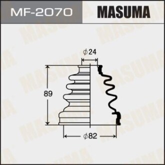 Пильовик ШРКШ зовнішнього Mazda 6 (-03)/ Toyota RAV 4 (-00) (MF-2070) - MASUMA MF2070