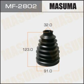 Пыльник ШРУСа MF-2802 (пластик) + спецхомут TOYOTA HILUX VII (MF-2802) - (0443835030, 0443835060, 0443835040) MASUMA MF2802