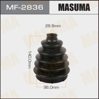 Пыльник ШРУСа (MF-2836) - (c9241EB30A) MASUMA MF2836