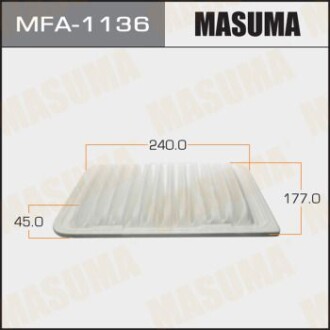 Воздушный фильтр - MASUMA MFA1136