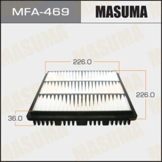 Фільтр повітряний A-346 (MFA-469) - (md620456, aw340573, 1109100k01) MASUMA MFA469