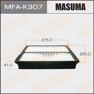 Фильтр воздушный A9422 KIA/ SORENTO/ V2400 09- (MFA-K307) - (281132P100, S281132P100) MASUMA MFAK307