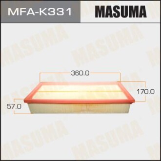 Воздушный фильтр - MASUMA MFAK331