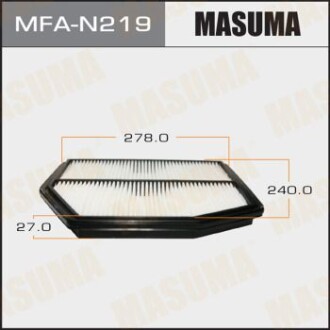 Фильтр воздушный Nissan Murano, Pathfinder/ Infinity QX60 (engine QR25DE) (14-) (MFA-N219) - MASUMA MFAN219