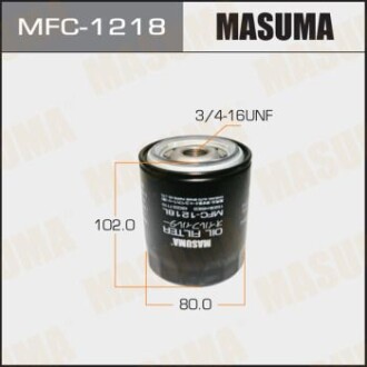 Масляний фільтр - MASUMA MFC1218